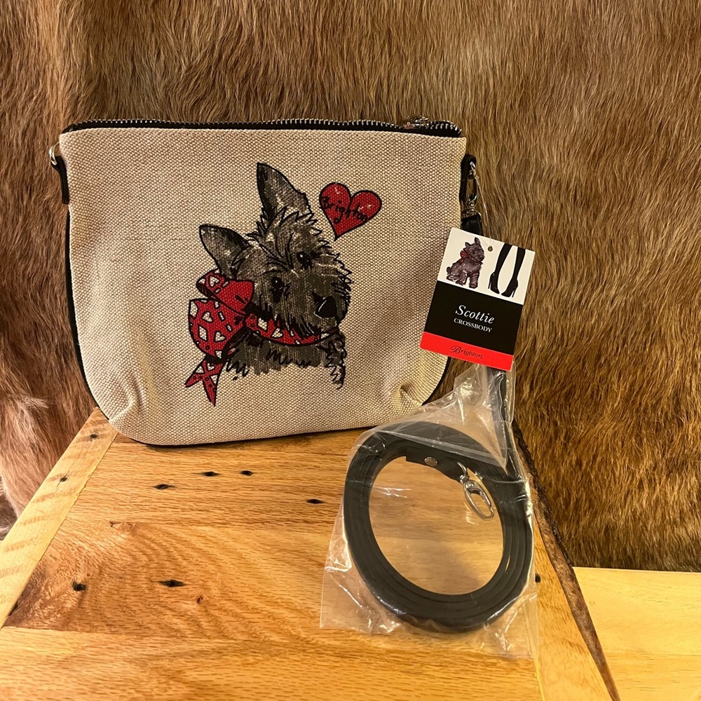 NWT Brighton Scottie Crossbody